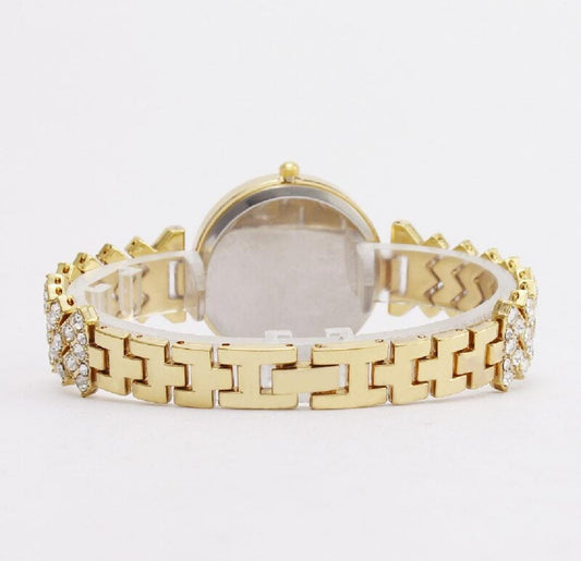 Fashion Watch Popular Fashion Diamond Women's Watch Quartz Leisure Watches for Women Luxury Watch (Without Box)