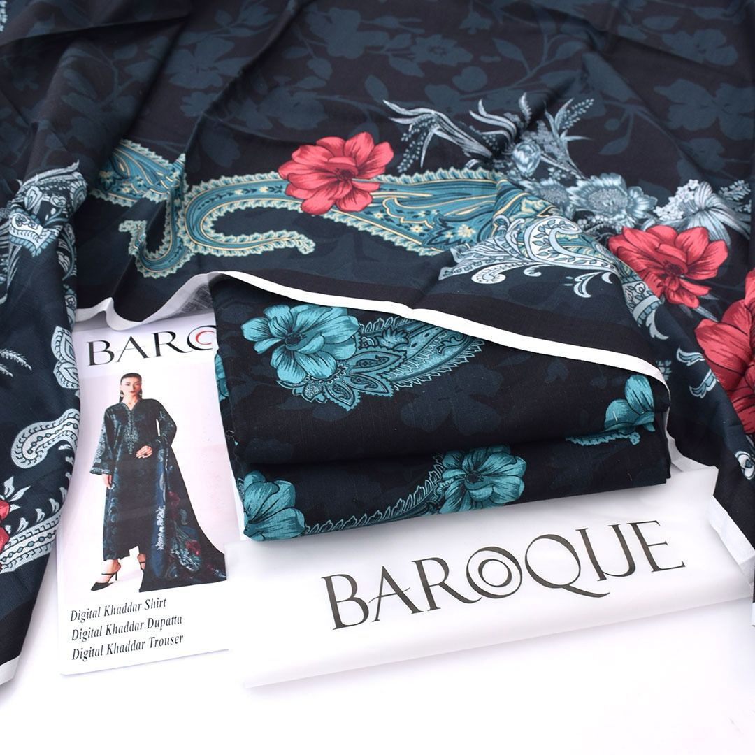 Premium Winter Khaddar 3PC Suit