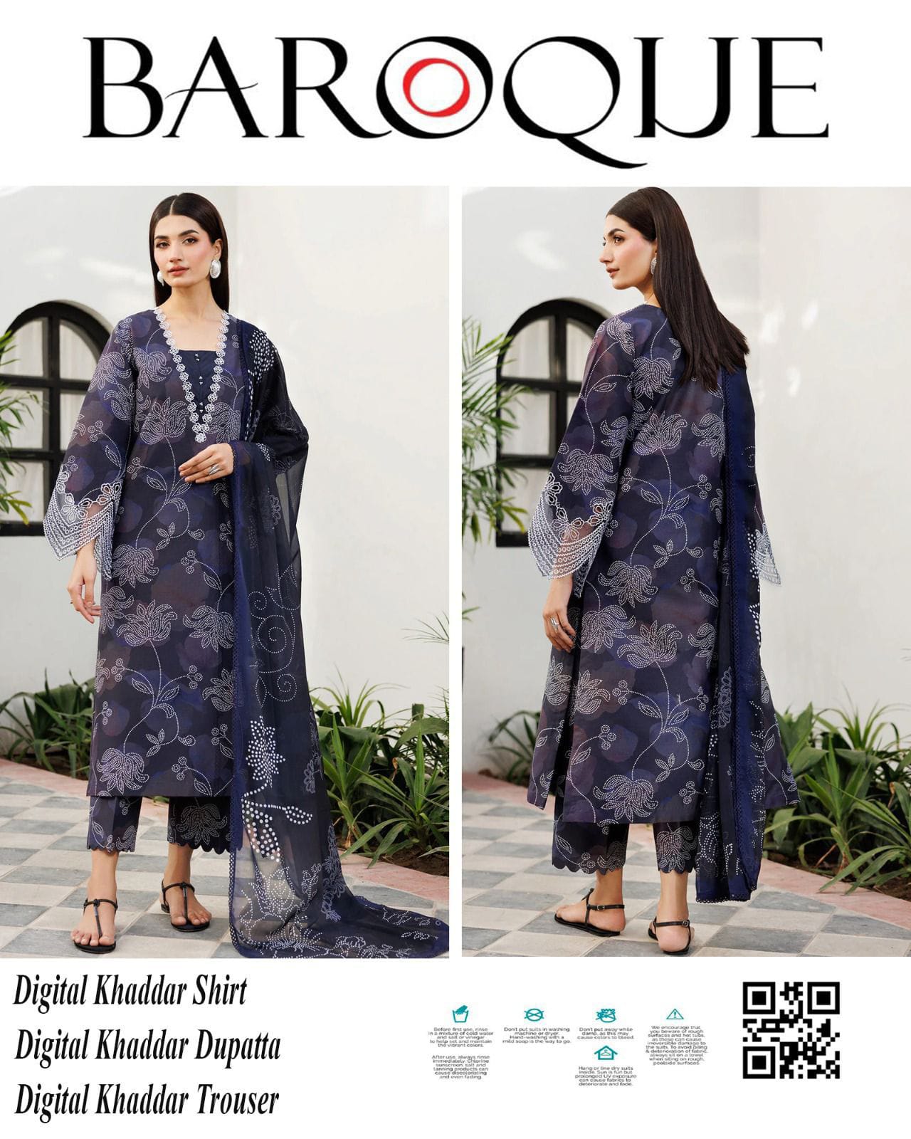 Premium Winter Khaddar 3PC Suit