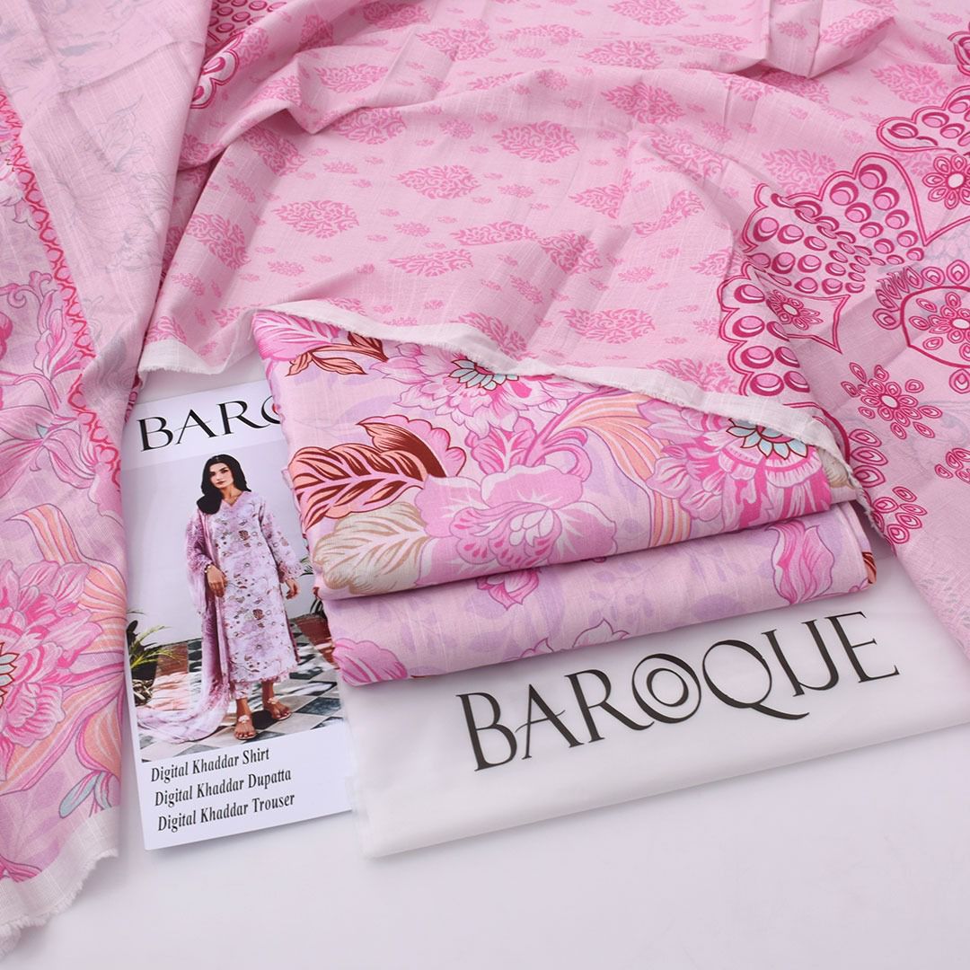 Premium Winter Khaddar 3PC Suit