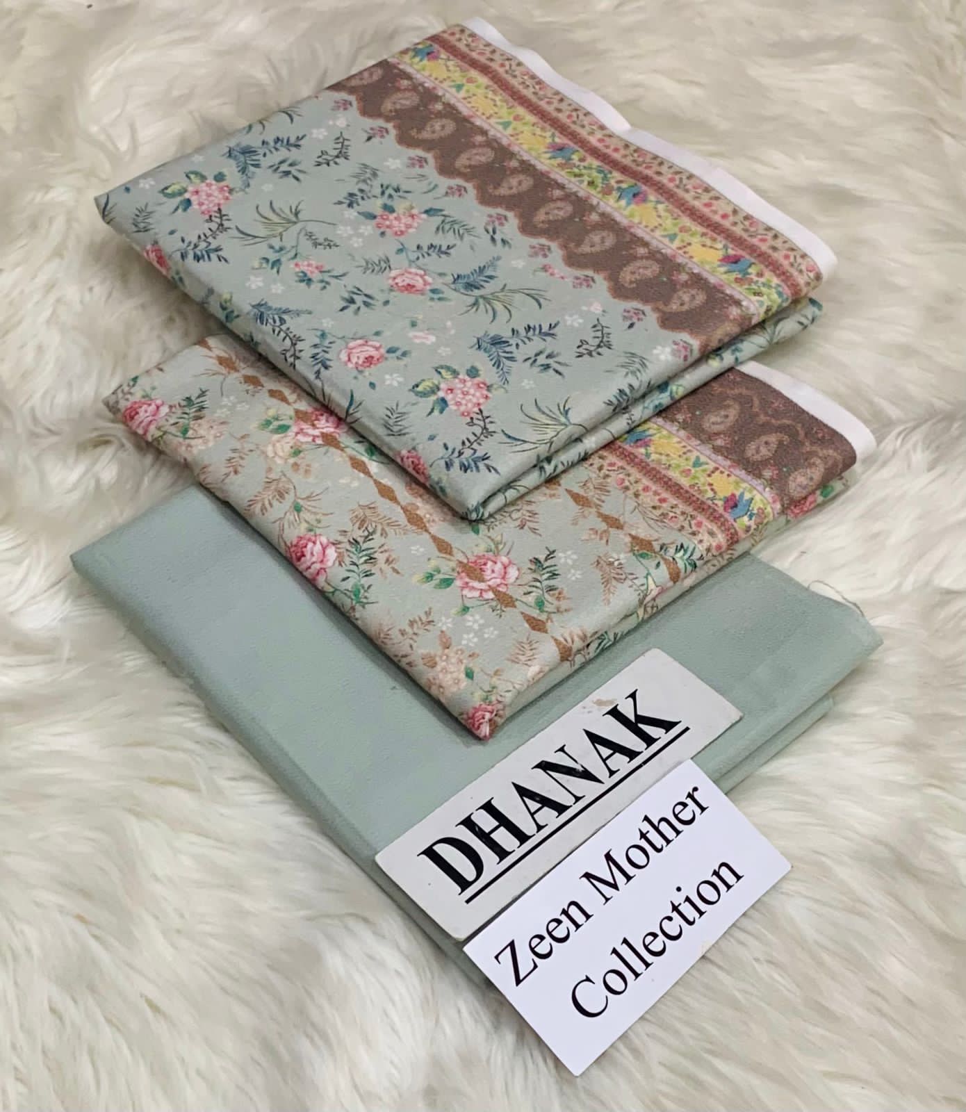 Zeen Dhanak Digital Print Suit