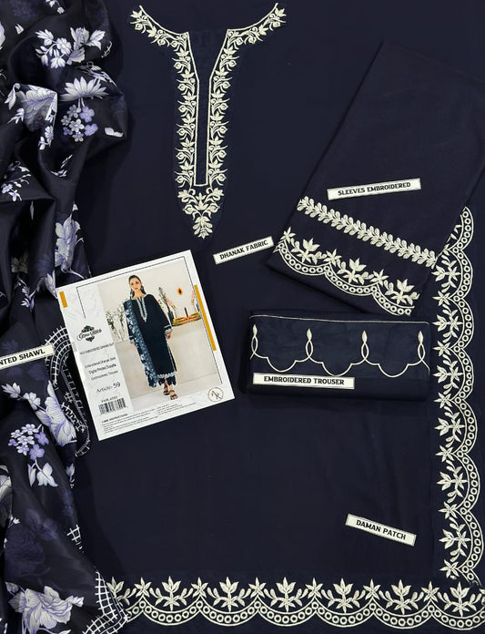 Cross Stitch Airjet Dhanak Suit