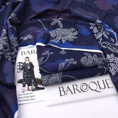 Premium Winter Khaddar 3PC Suit