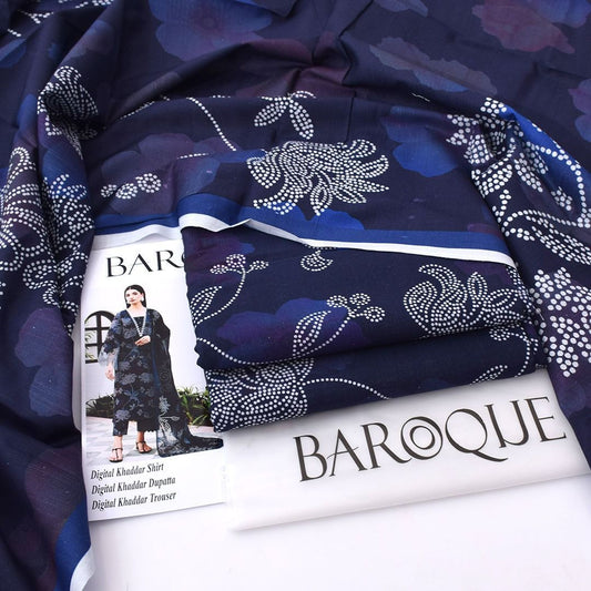 Premium Winter Khaddar 3PC Suit