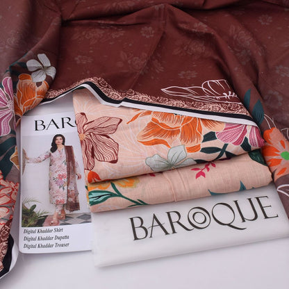 Premium Winter Khaddar 3PC Suit