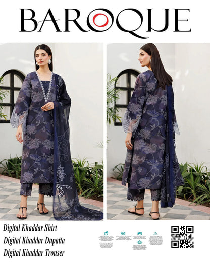 Premium Winter Khaddar 3PC Suit