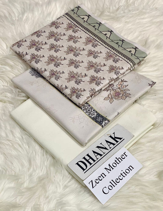Zeen Dhanak Digital Print Suit