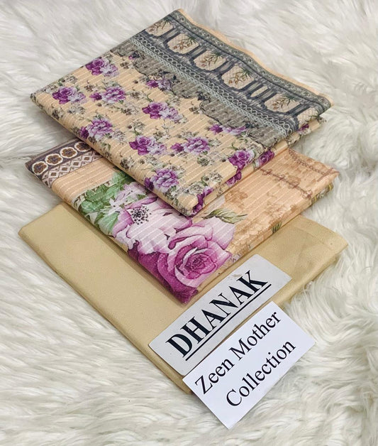 Zeen Dhanak Digital Print Suit