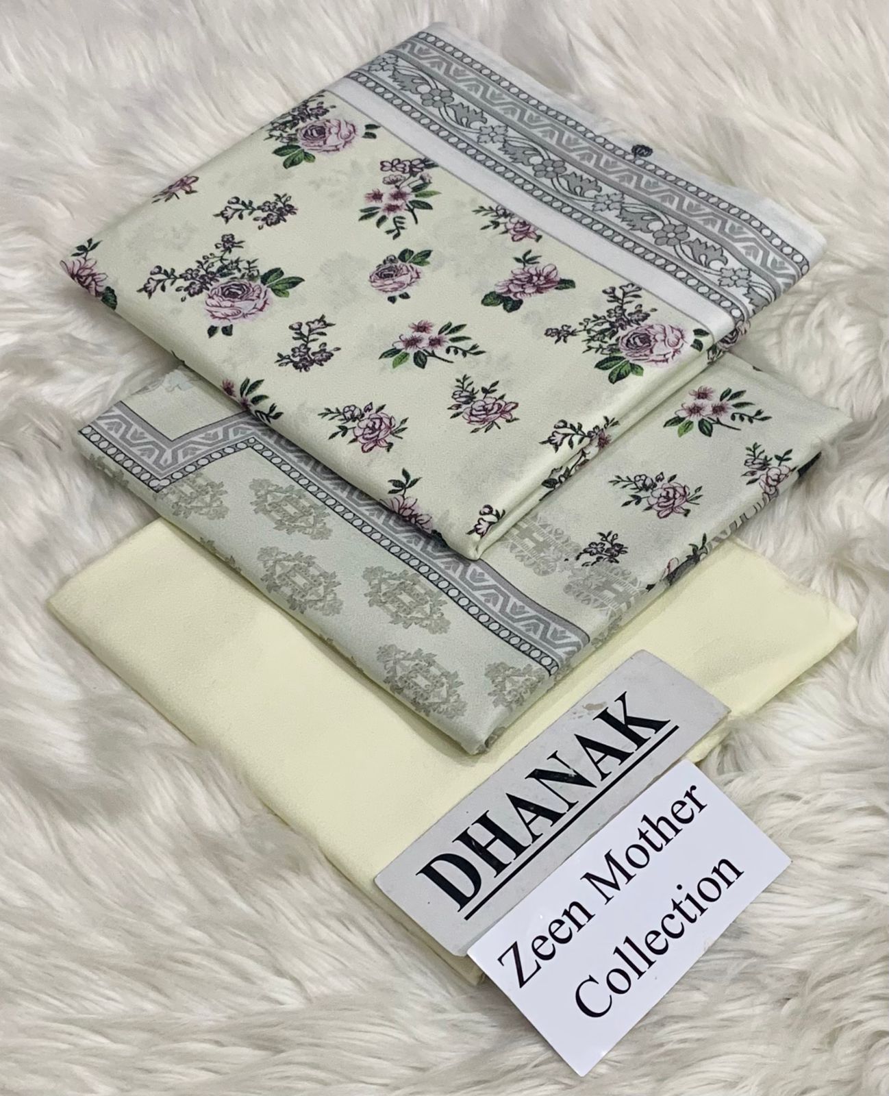 Zeen Dhanak Digital Print Suit