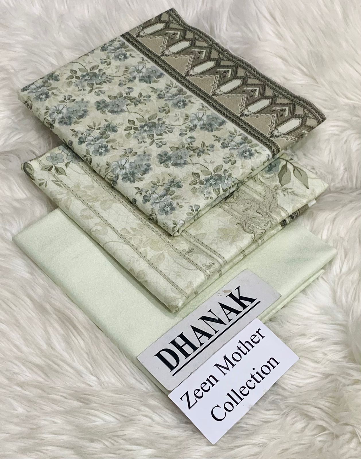 Zeen Dhanak Digital Print Suit