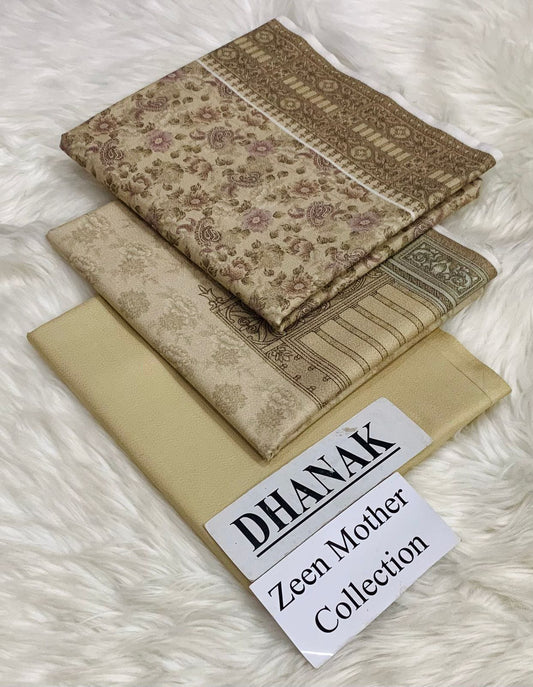 Zeen Dhanak Digital Print Suit