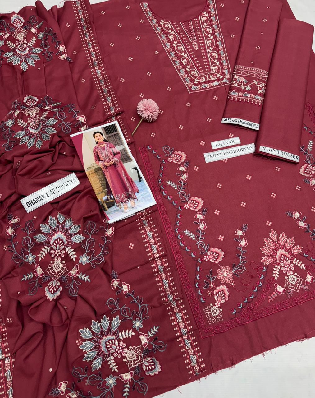 Coco Dhanak Emb Suit