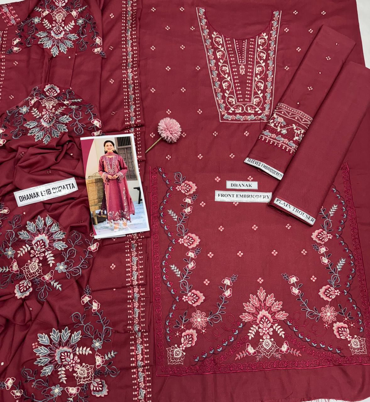 Coco Dhanak Emb Suit
