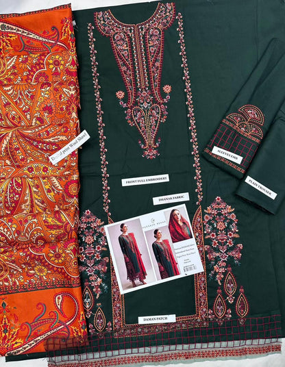 Husain Rehar Dhanak Suit