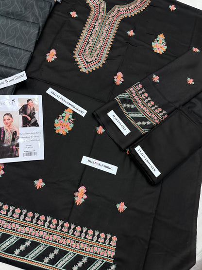 Garnit Premium Dhanak Suit