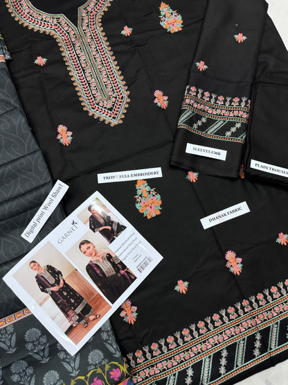 Garnit Premium Dhanak Suit