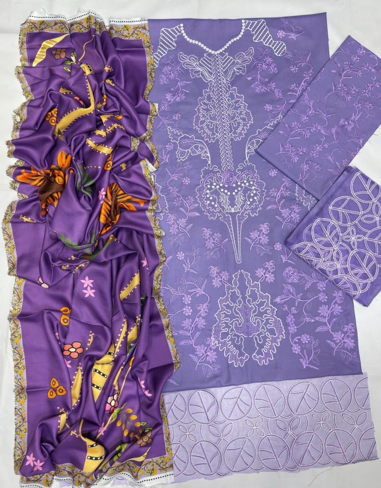 Mushq Wool Dhanak Suit