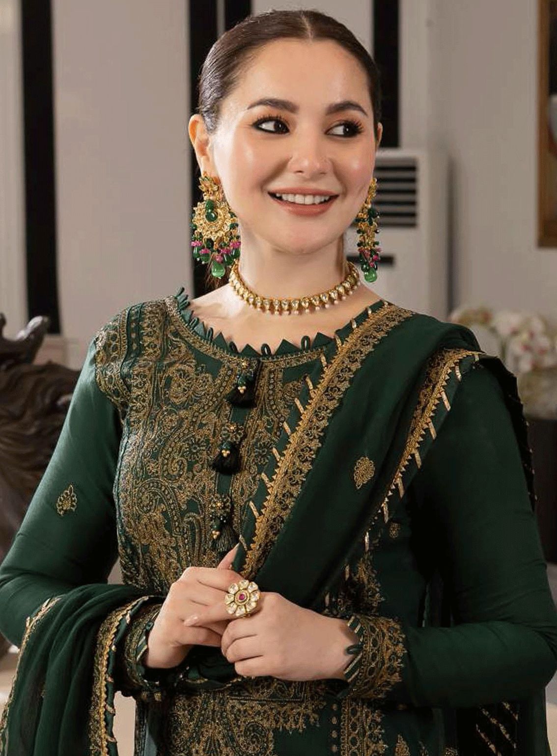 Asim Jofa Dhanak Emb Suit