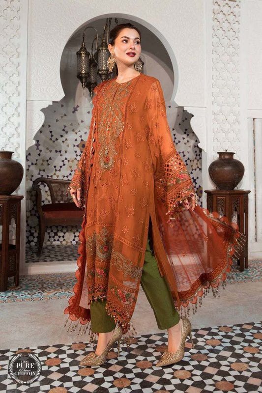 Maria B Katha Dhanak Suit
