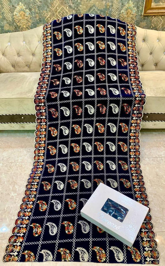 Ladies Premium Velvet Shawls