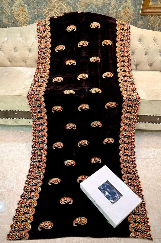 Ladies Premium Velvet Shawls