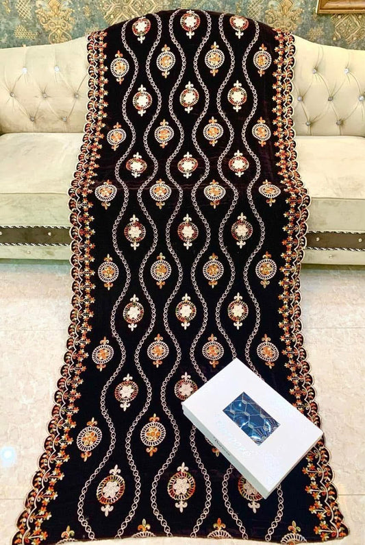 Ladies Premium Velvet Shawls