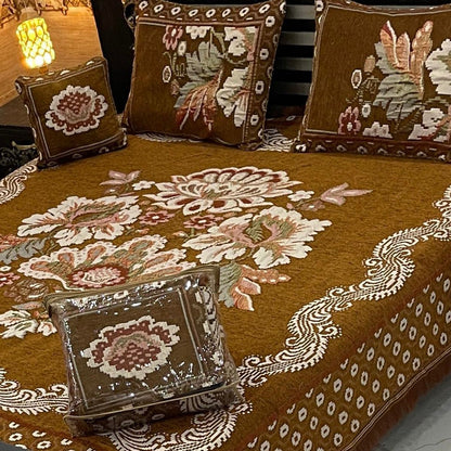 Velvet Jaquard 4PC Bedsheet