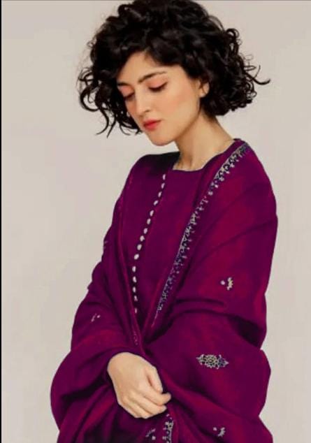 Libaas Airjet Dhanak Embroidered Suit