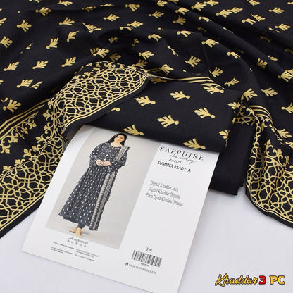 Winter Khaddar Collection – Premium 3PC Digital Printed Suit