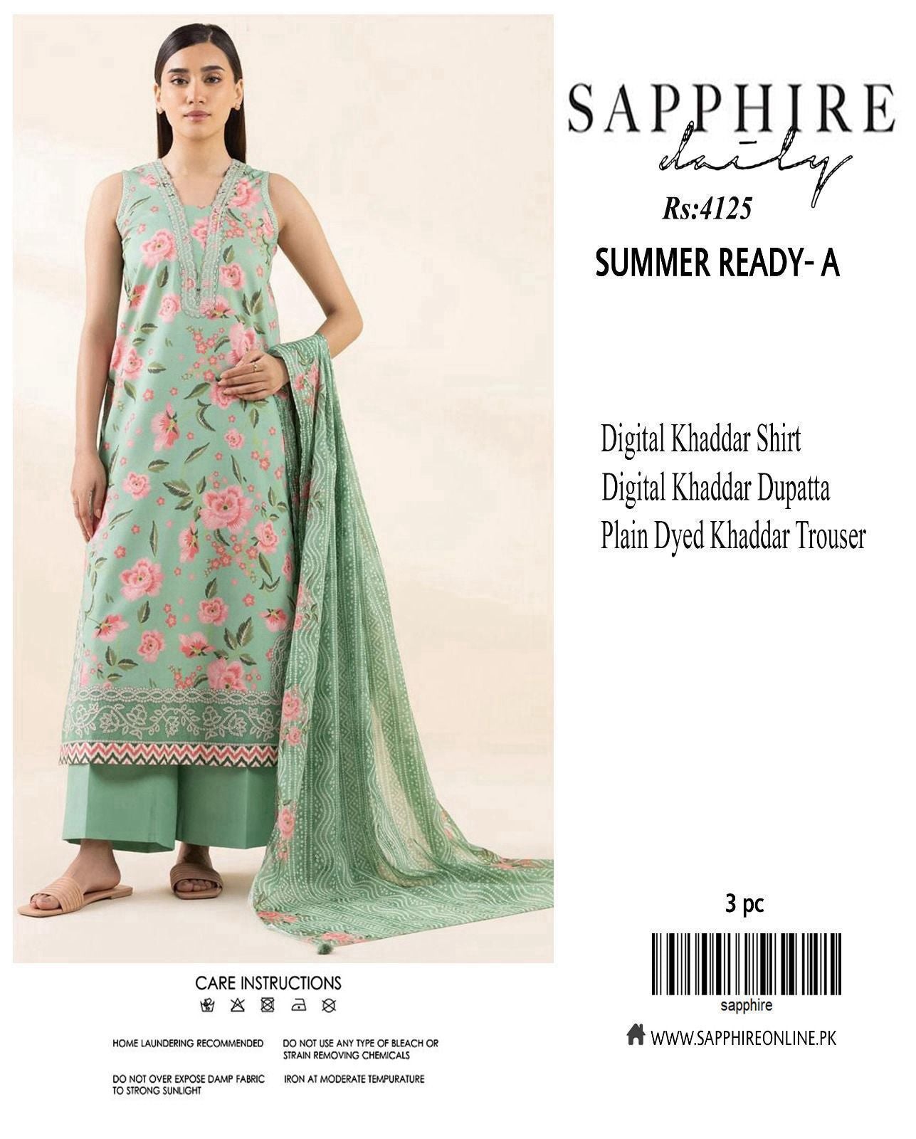 Winter Khaddar Collection – Premium 3PC Digital Printed Suit