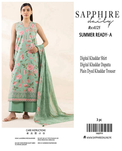 Winter Khaddar Collection – Premium 3PC Digital Printed Suit