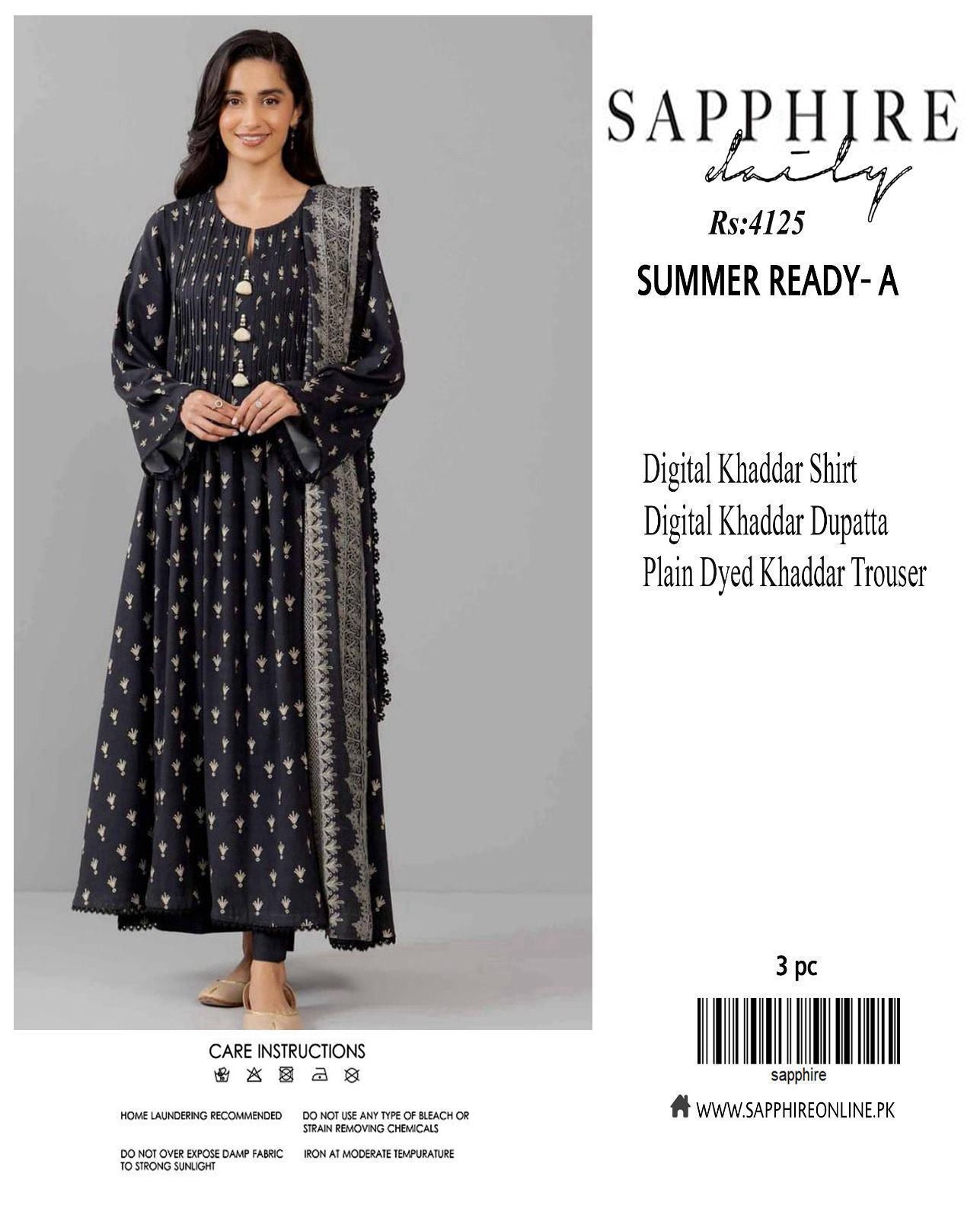 Winter Khaddar Collection – Premium 3PC Digital Printed Suit