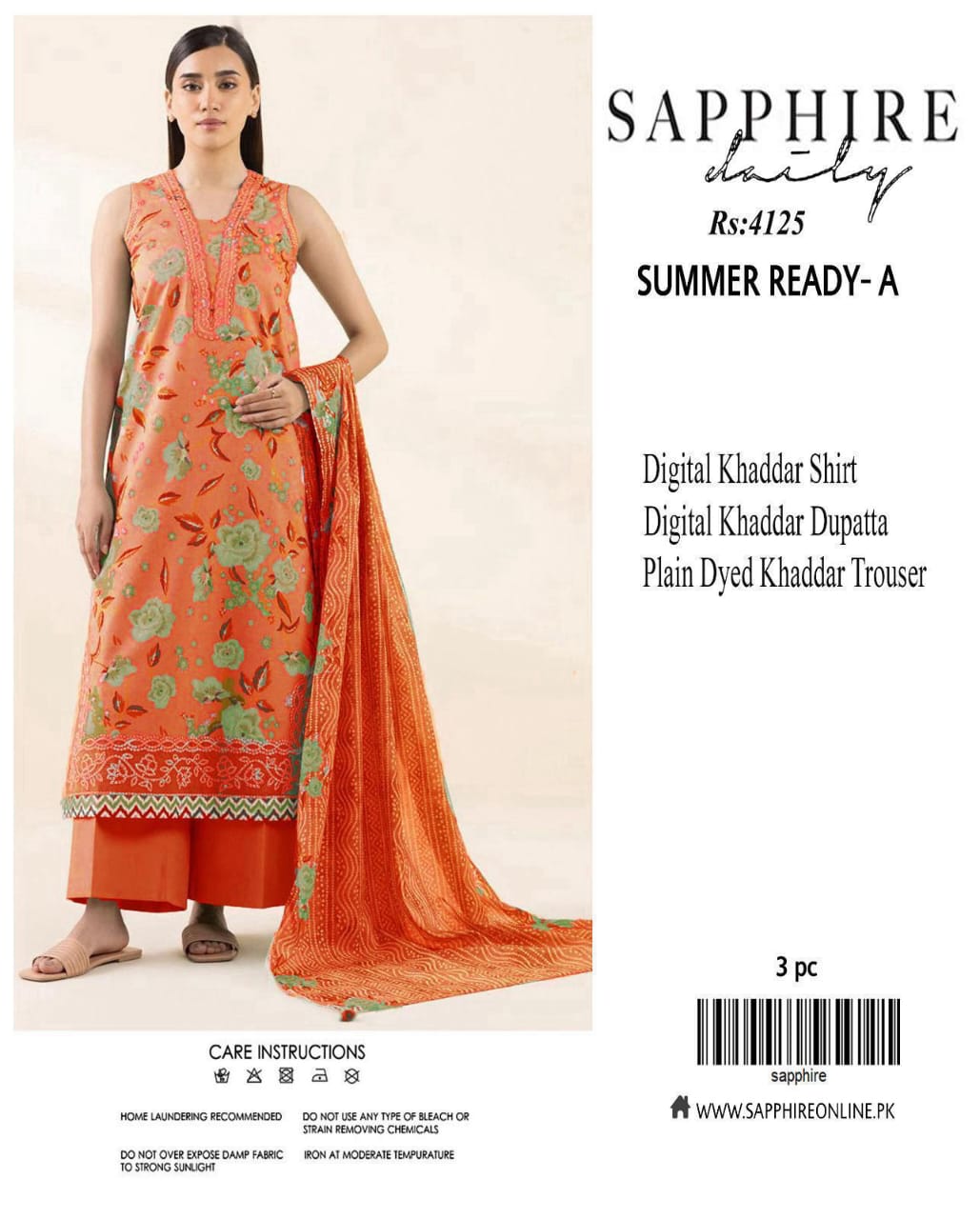 Winter Khaddar Collection – Premium 3PC Digital Printed Suit