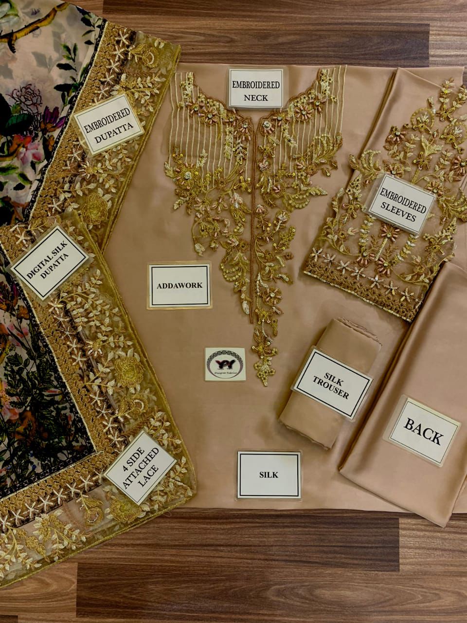 Azure Silk Luxury Suit