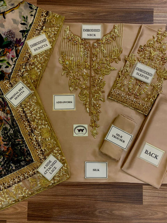 Azure Silk Luxury Suit