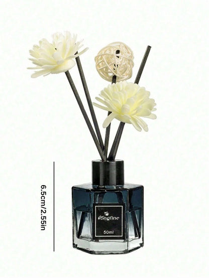 50ml Natural Essential Oils Air Freshener Romantic Aromatherapy Kits Gift Box Lavender Bergamot For Diffuser Home Bedroom Office