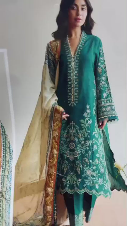 Coco Dhanak Embroidered Suit